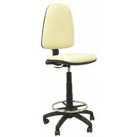 Piqueras y Crespo Ayna Taburete Similpiel Crema T04CPSPCR