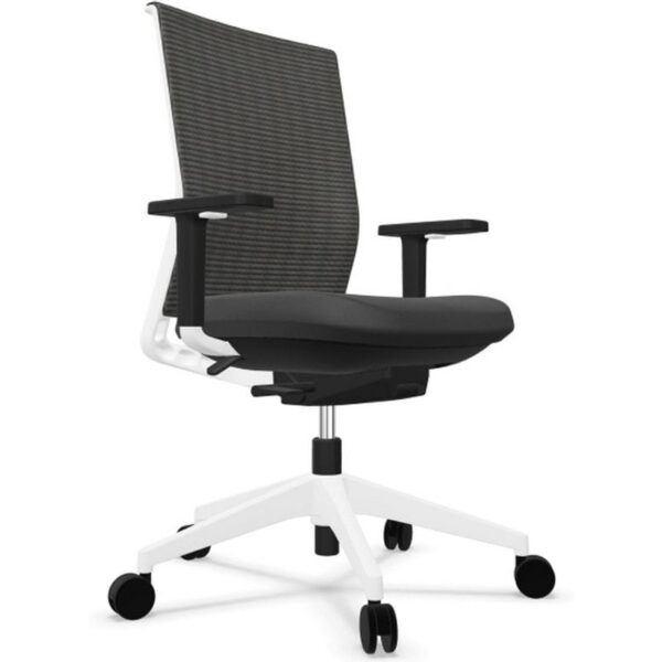 actiu-stay-serie-30-silla-de-oficina-respaldo-tejido-técnico-harlequin-blanca/negra-910112t82