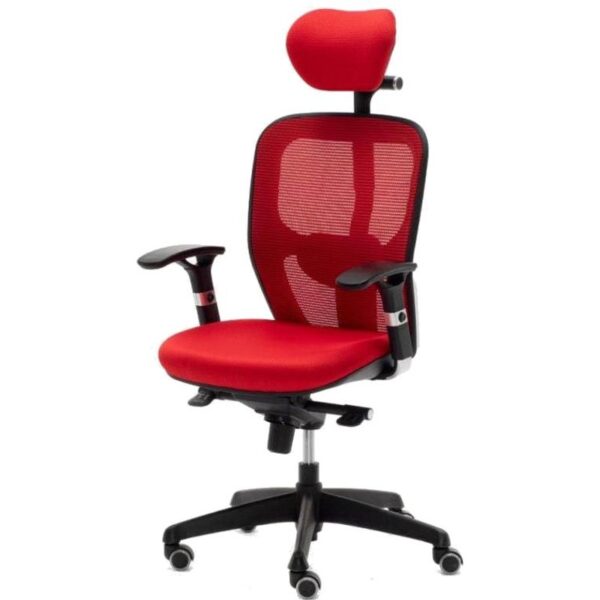 euromof-boston-silla-de-oficina-ergonómica-con-cabecero-rojo-boston-cgro