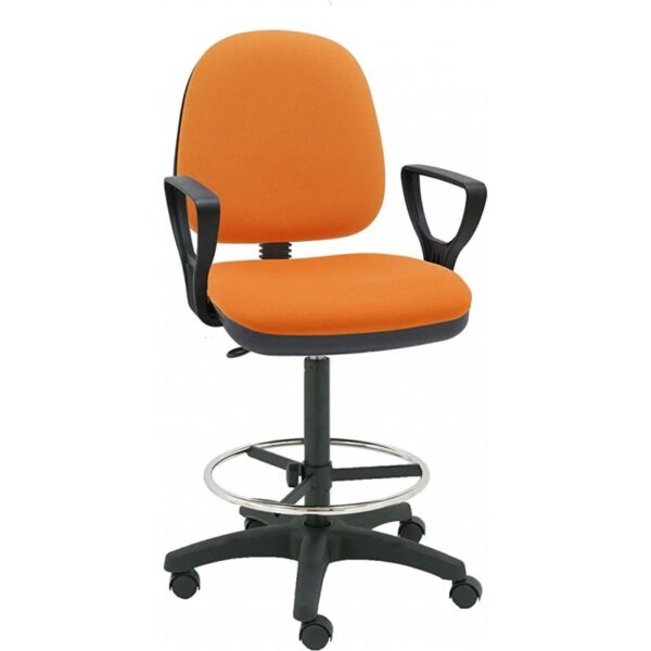 la-silla-de-claudia-milano-taburete-giratorio-naranja-asiento-y-altura-ajustable-2100000260803