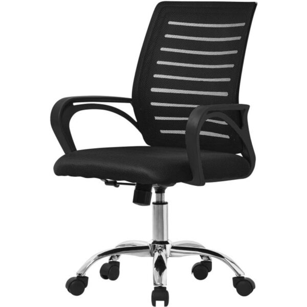 ml-design-silla-de-oficina-ergonómica-con-asiento-regulable-tapizado-de-malla-negra-490013073