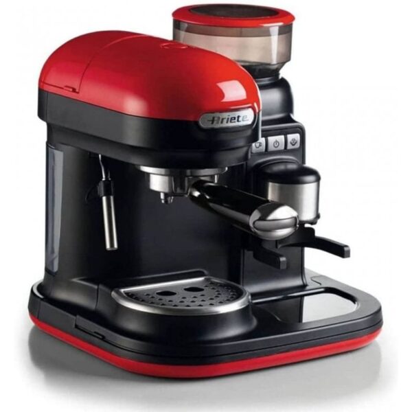 ariete-moderna-cafetera-expreso-15-bares-1080w-rojo/negro-657842