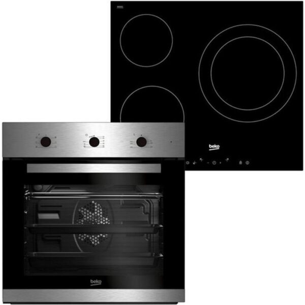 beko-bbse12120xd-pack-horno-convencional-72l-inox-+-placa-vitrocerámica-3-zonas-negra-bbse12120xd