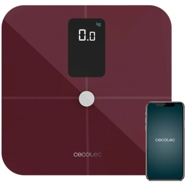 cecotec-surface-precision-10400-smart-healthy-vision-garnet-báscula-de-baño-inteligente-04261