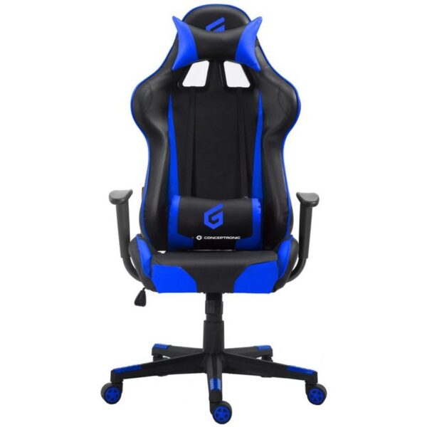 conceptronic-eyota04b-silla-gaming-negra/azul-eyota04b