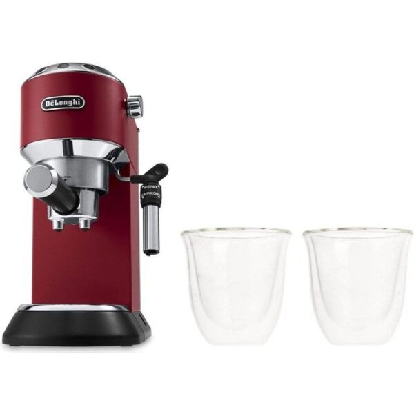 delonghi-dedica-ec685.r-cafetera-de-espresso-roja-+-juego-de-2-tazas-espresso-90-ml-ec685.r+5513284151