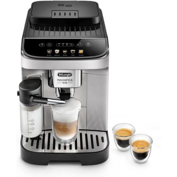 delonghi-magnifica-evo-cafetera-superautomática-con-molinillo-15-bares-plateada-ecam290.61.sb