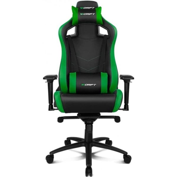 drift-dr500-silla-gaming-negra/verde-dr500bg