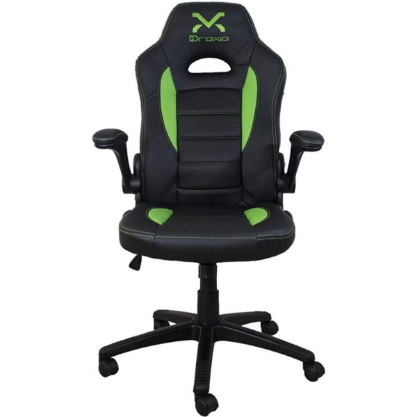 droxio-troun-value-silla-gaming-negra/verde-trounvalue