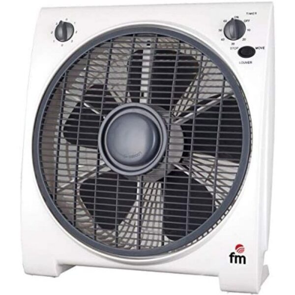 fm-calefacción-bf-4-ventilador-box-fan-45w-negro/blanco-bf-4