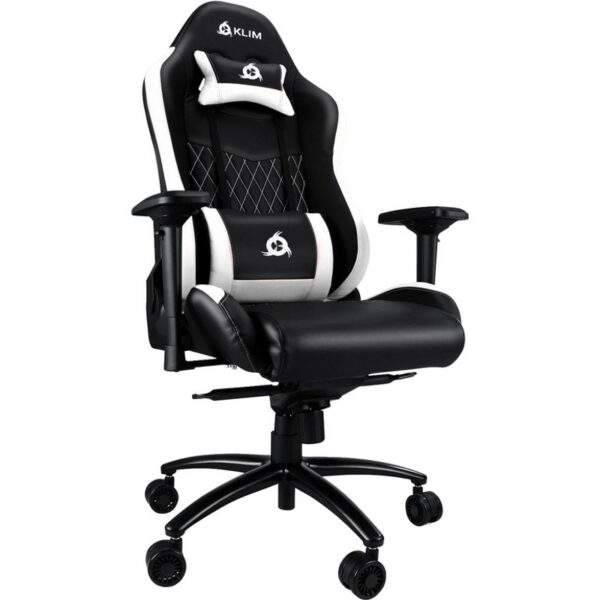 klim-esports-silla-gaming-negra/blanca-ew