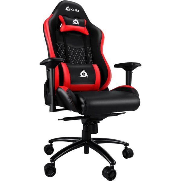 klim-esports-silla-gaming-negra/roja-er