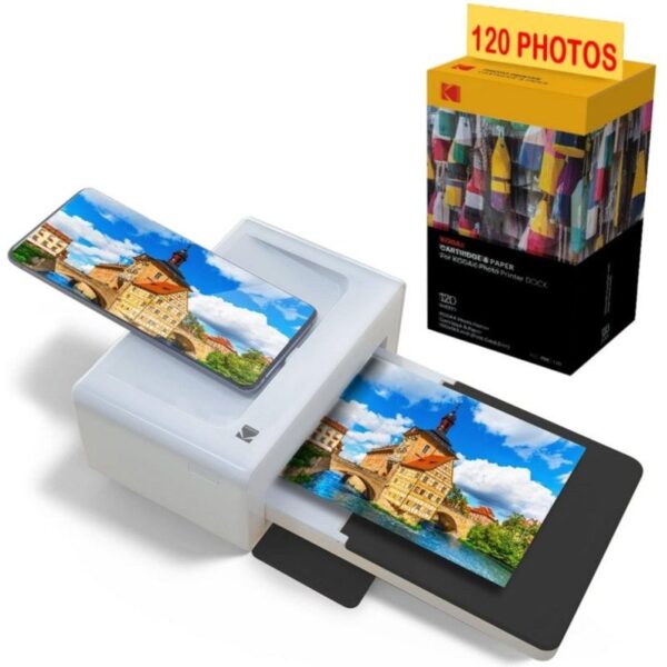 kodak-pd460-impresora-térmica-4pass-bluetooth-+-cartucho-+-papel-120-fotos-3760265544639