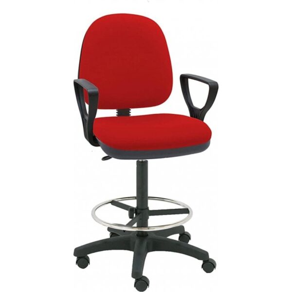 la-silla-de-claudia-milano-taburete-giratorio-rojo-asiento-y-altura-ajustable-2100000260812