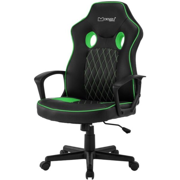 ml-design-silla-gaming-con-función-balancín-asiento-ancho-imitación-cuero-negro/verde-490010453