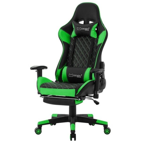 ml-design-silla-gaming-negra-verde-490010447