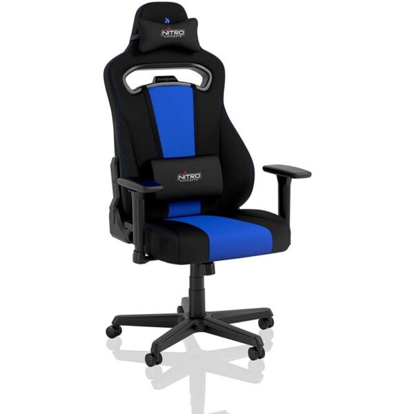 nitro-concepts-e250-silla-gaming-negra/azul-nc-e250-bb