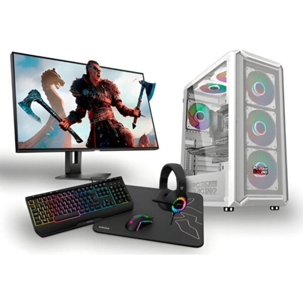 pc-racing-gaming-amd-ryzen-5-3600/16-gb/1tb-ssd/rx-6600-+-monitor-24"-fullhd-+-combo-gaming-8436608034482