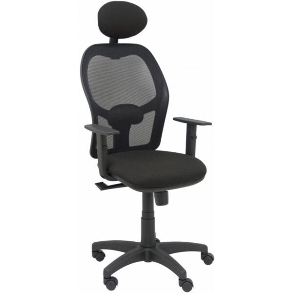 piqueras-y-crespo-alocén-silla-malla-asiento-bali-brazos-regulables-con-cabecero-fijo-negro-345sm840b840b10crnc