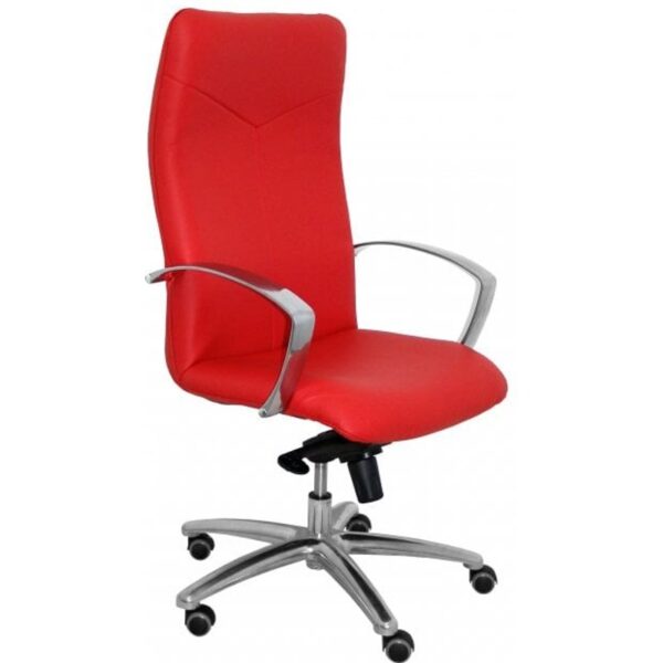 piqueras-y-crespo-caudete-sillón-piel-rojo-ferrari-115dbpielrj