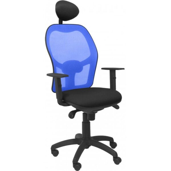 piqueras-y-crespo-jorquera-silla-malla-azul-asiento-bali-con-cabecero-fijo-negro-15sabali840c