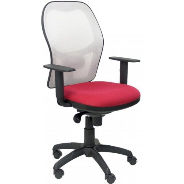 piqueras-y-crespo-jorquera-silla-malla-blanca-asiento-bali-granate-15sbbali933