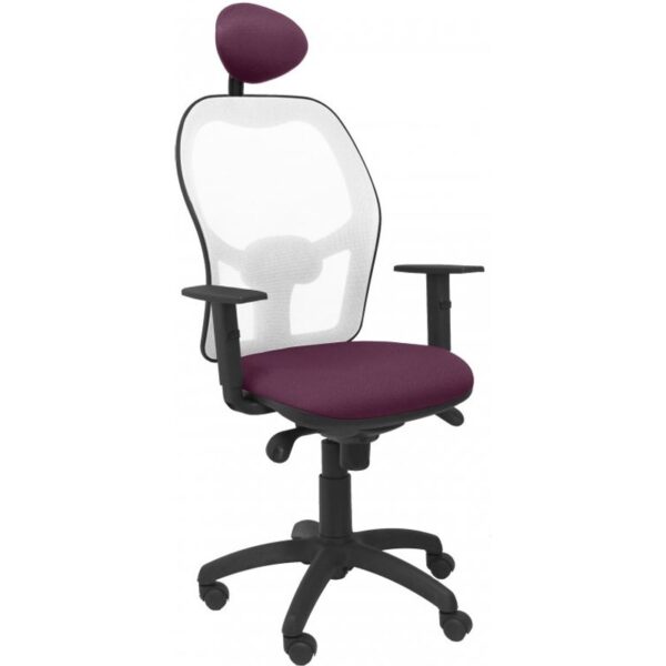 piqueras-y-crespo-jorquera-silla-malla-blanca-asiento-bali-morado-con-cabecero-fijo-15sbbali760c