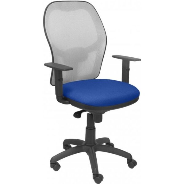 piqueras-y-crespo-jorquera-silla-malla-gris-asiento-bali-azul-15sgrbali229