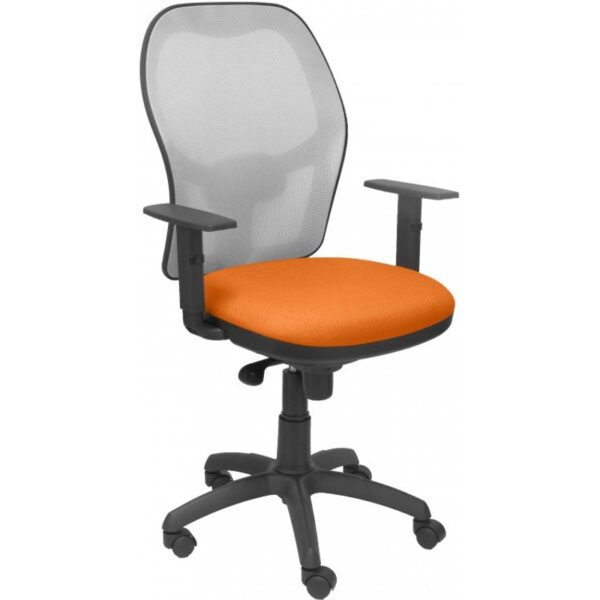 piqueras-y-crespo-jorquera-silla-malla-gris-asiento-bali-naranja-15sgrbali308