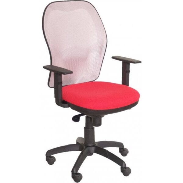 piqueras-y-crespo-jorquera-silla-malla-gris-asiento-bali-rojo-15sgrbali350