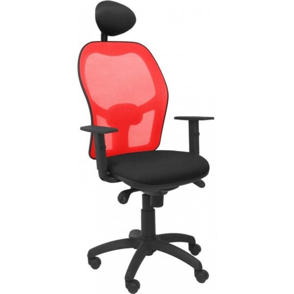 piqueras-y-crespo-jorquera-silla-malla-roja-asiento-bali-negro-con-cabecero-fijo-15srbali840c