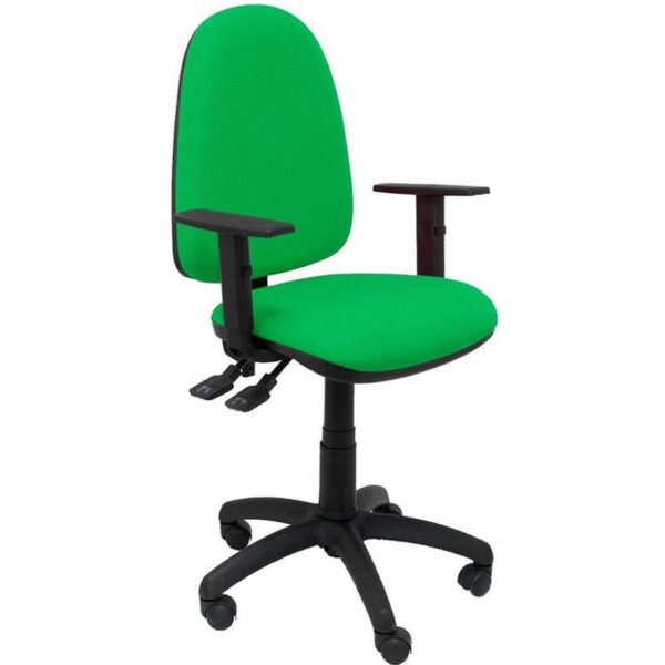 piqueras-y-crespo-tribaldos-silla-oficina-con-brazos-regulables-verde-1007cpbali15b10