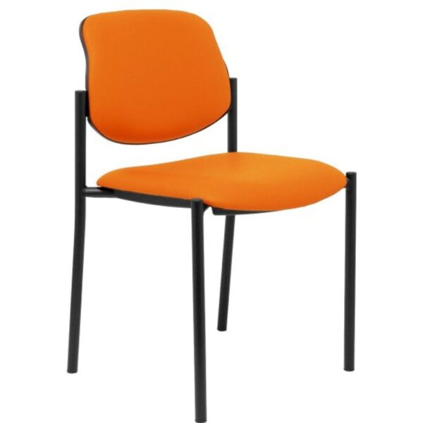 piqueras-y-crespo-villalgordo-silla-fija-similpiel-naranja-chasis-negro-27nspna