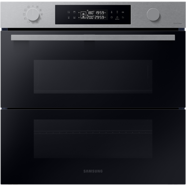 samsung-horno-pirolítico-76l-dual-cook-acero-inoxidable-clasificación-energética-a+-nv7b4530zas/u1---silver