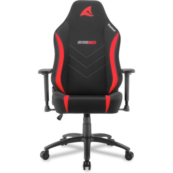 sharkoon-skiller-sgs20-fabric-silla-gaming-roja-4044951035038