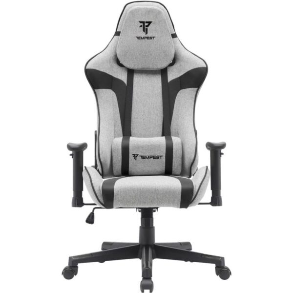 tempest-conquer-silla-gaming-gris/negra-tela-transpirable-tp-gc-con-f-gn