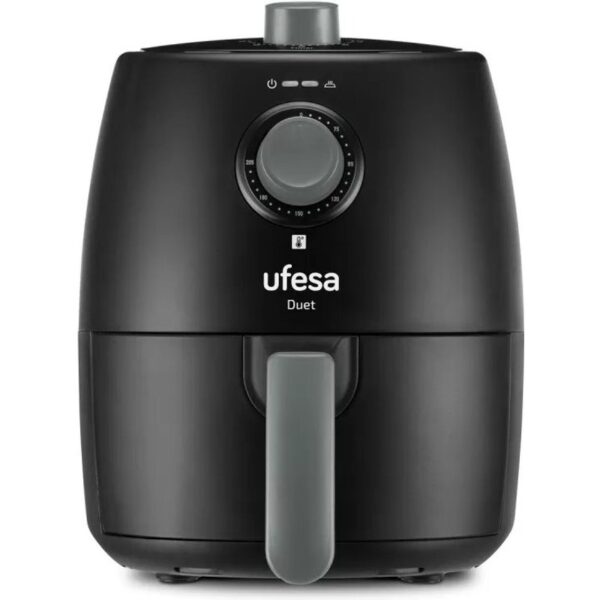 ufesa-duet-freidora-de-aire-mecánica-1200w-2-litros-72805355