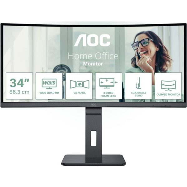 aoc-cu34p3cv-34"-led-ips-ultrawide-wqhd-100hz-usb-c-cu34p3cv