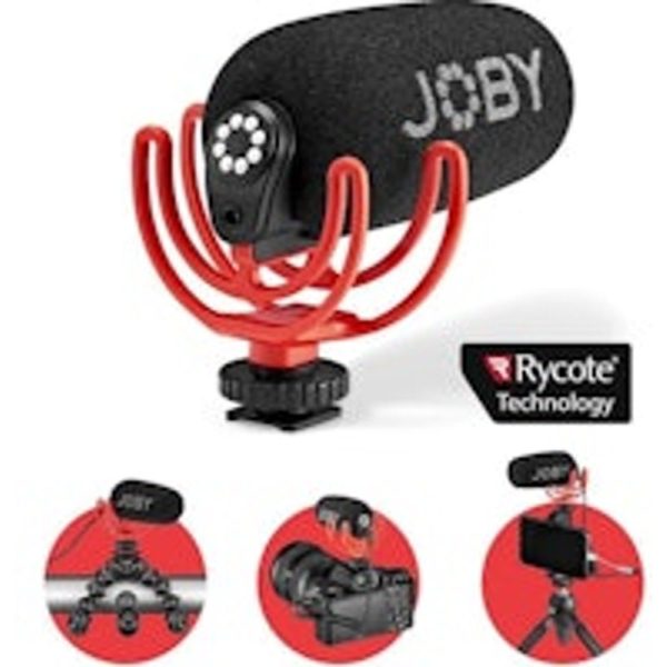 joby-wavo-micrófono-condensador-rojo/negro-jb01675-bww