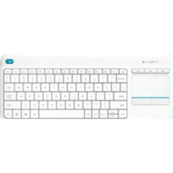 logitech-k400+-teclado-inalámbrico-con-touchpad-blanco-920-007138