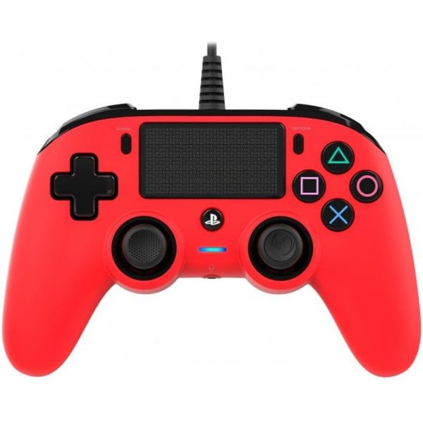 nacon-compact-controller-wired-para-ps4/pc-rojo-ps4ofcpadred