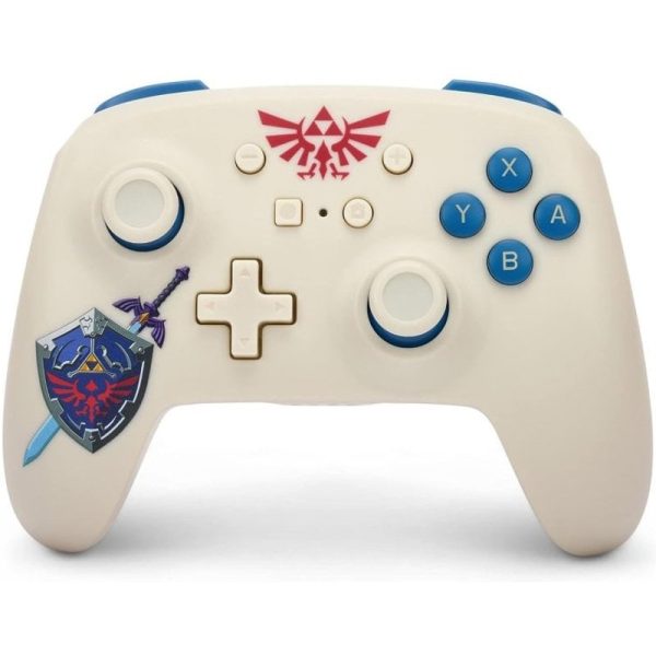 power-a-zelda-sworn-protector-mando-inalámbrico-beige-para-nintendo-switch-617885029714