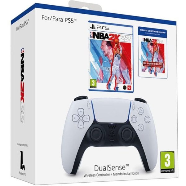 sony-dualsense-ps5-+-juego-nba-2k22-edición-estándar-+-lote-jumpstart-nba-2k22-nba2k22-jump-ps5