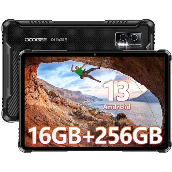 doogee-r08-10.1"-ips-hd+-6/256gb-4g-negra-doogee-r08-black