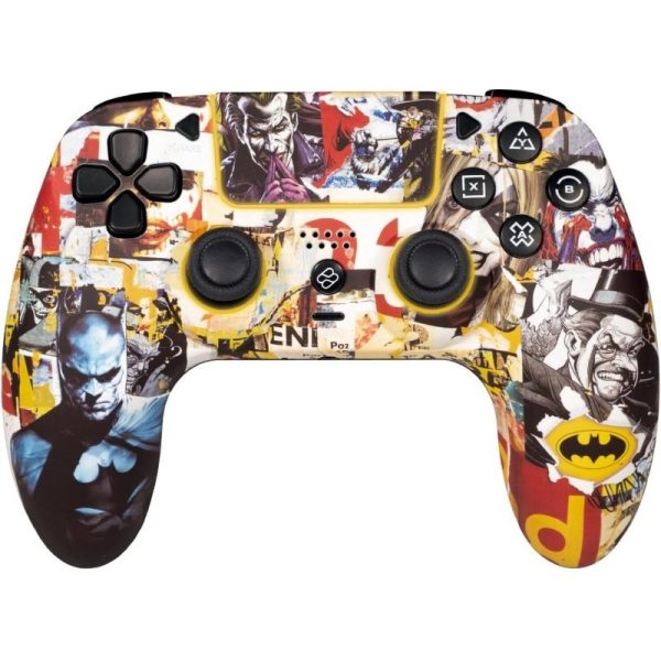 fr-tec-batman-gamepad-inalámbrico-con-luz-led-rgb-batps4gp