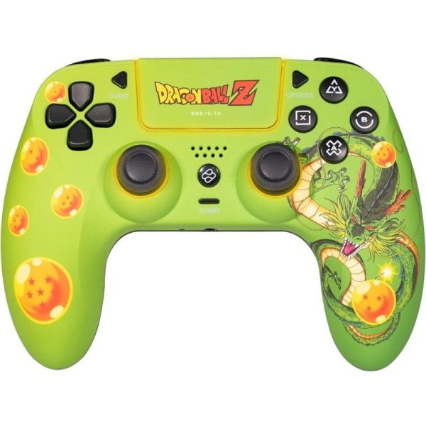 fr-tec-dragon-ball-z-shenron-gamepad-inalámbrico-con-luz-led-rgb-dbps4gp