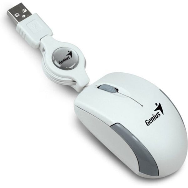 genius-micro-traveler-v2-mini-ratón-usb-1000-dpi-blanco-31010125104