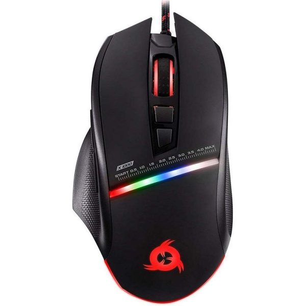 klim-skill-ratón-gaming-rgb-4000dpi-negro-207374