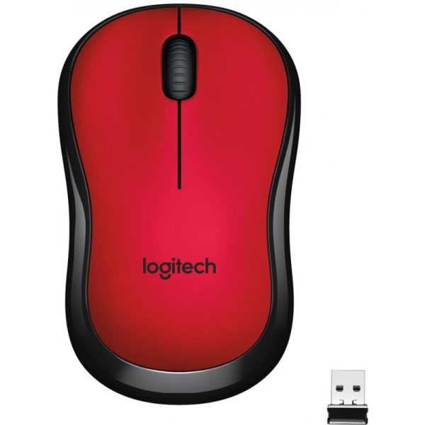 logitech-m220-silent-ratón-wireless-rojo-910-004880