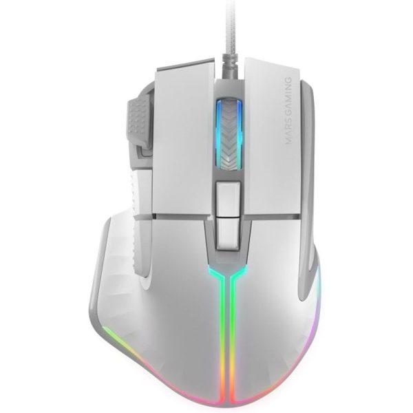 mars-gaming-mm-xt-ratón-gaming-rgb-ergonómico-con-reposa-pulgar-12800dpi-switches-huano-blanco-mmxtw